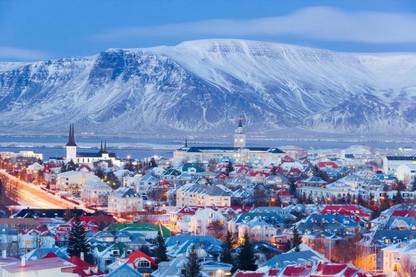 Reykjavik winter